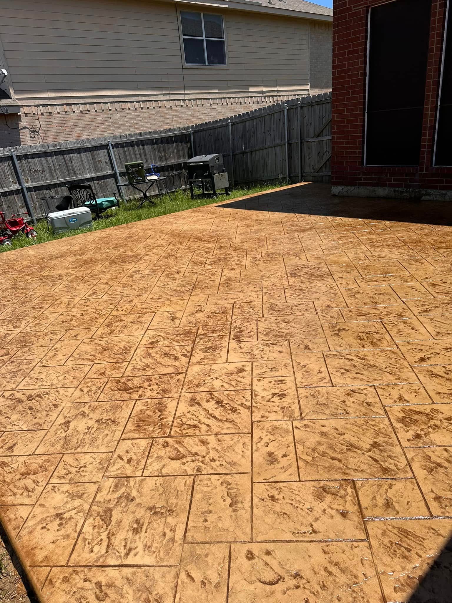 Custom Concrete Retaining Wall